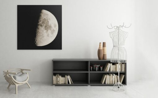 Hol dir mit Mondbild.de den Mond in dein Wohnzimmer